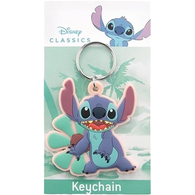 LILO & STITCH (STITCH SMILE) PVC KEYCHAIN
