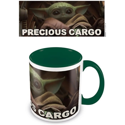 STAR WARS : LE MANDALORIEN (PRÉCIEUSE CARGAISON) MUG INTÉRIEUR VERT