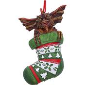 TBN MOHAWK IN A STOCKING HANGING ORNAMENT 13CM