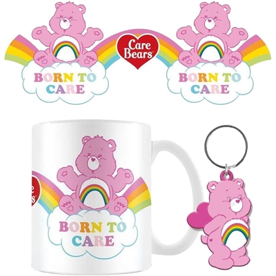 BISOUNOURS MUG ET PORTE CLE BORN TO CARE