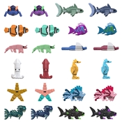 FISCH FIGURINE MYSTERE+CODE UNIQUE DLC SERIE 1-DISPLAY 24 = 24 offert