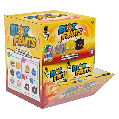 BLOX FRUITS - FIGURINE MYSTERE + CODE UNIQUE DLC SERIE 4 par 24