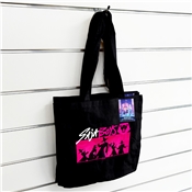 K-POP DEMON HUNTERS (SAJA BOYS) BLACK TOTE BAG