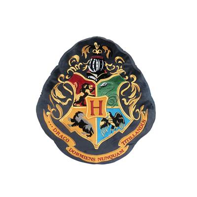 HARRY POTTER COUSSIN BOUCLIER 4 MAISONS 40 CM