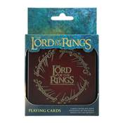 THE LORD OF THE RINGS CARTES A JOUER