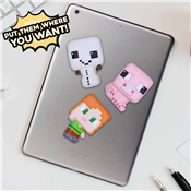 MINECRAFT AIMANT SQUISHMES MYSTERE PRESENTOIR DE 16PCS