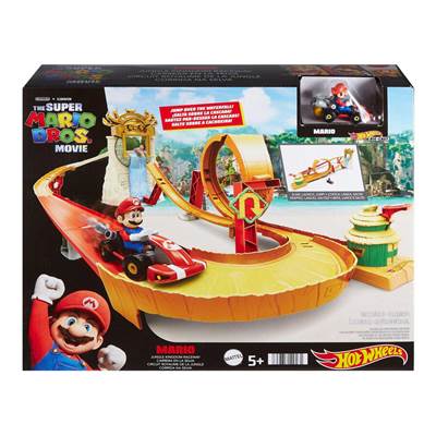 HOT WHEELS CIRCUIT SUPER MARIO BROSS ROYAUME DE LA JUNGLE