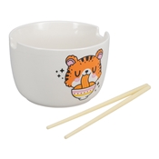 BOL RAMEN TIGRE AVEC BAGUETTES INCLUSES