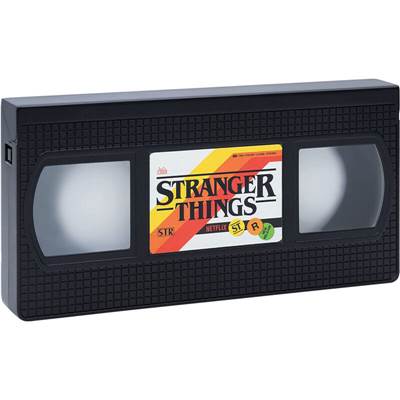 STRANGER THINGS VHS LOGO LIGHT