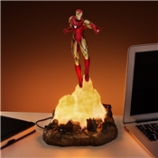 MARVEL IRON MAN LAMPE DIORAMA