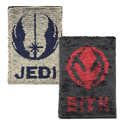 STAR WARS THE RISE OF SKYWALKER NOTEBOOK SEQUIN