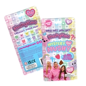 MUSHYKINZ - MINI SQUISHY TABA EN SACHETS DE 3 PCS - DISPLAY 24