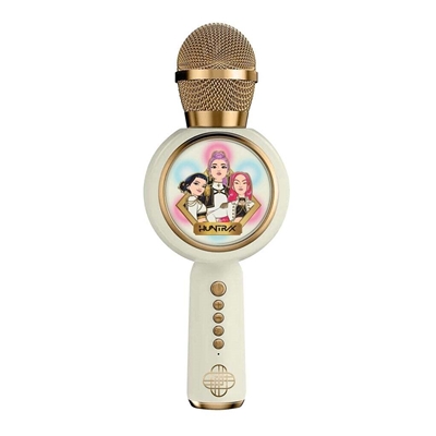 KPOP DM MICRO KARAOKE GOLD SANS FIL LED GIRLS TRIO