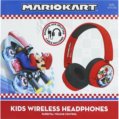 MARIO KART - CASQUE SANS FIL POUR ENFANTS