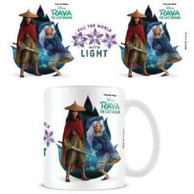 DISNEY RAYA AND THE LAST DRAGON MUG FILL THE WORLD