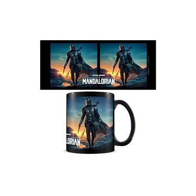 STAR WARS: THE MANDALORIAN NIGHTFALL BLACK POD MUG