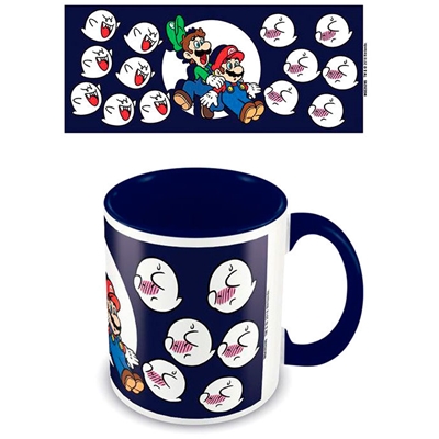 SUPER MARIO (BOOS) INTÉRIEUR BLEU – MUG