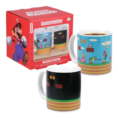 SUPER MARIO NIVEAU MUG THERMO-REACTIF