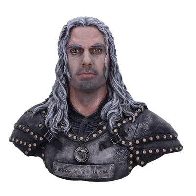 THE WITCHER GERALT OF RIVIA BUST 39.5CM