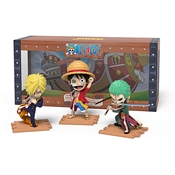 COFFRET 3 FIGURINES COLLECTION ONE PIECE