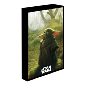 CADRE RETROECLAIRE STAR WARS THE MANDALORIAN GROGU 30X40