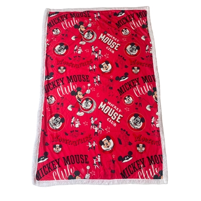 HOMADICT PLAID SHERPA 100X150 CM MICKEY MICKEY MOUSE CLUB 