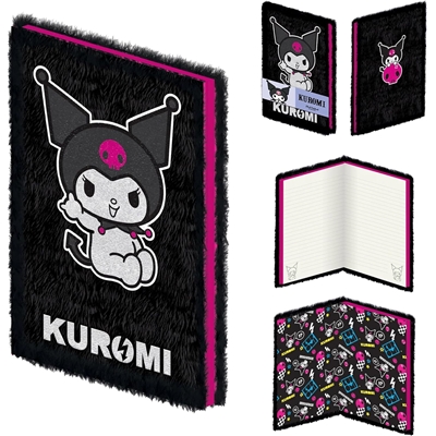 KUROMI (ROCK OUT) PLUSH NOTEBOOK