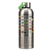 MINECRAFT BOUTEILLE METALLIQUE AVEC ANSE