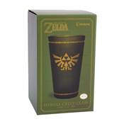 THE LEGEND OF ZELDA HYRULE CREST GLASS