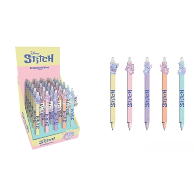 LILO & STITCH (PLANETARY) STYLO EFFACABLES EN GEL - PRESENTOIR 30