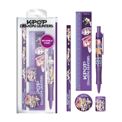 K-POP DEMON HUNTERS 5PC STATIONERY SET