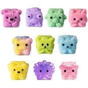 MUSHYKINZ - MINI SQUISHY TABA EN SACHETS DE 3 PCS - DISPLAY 24