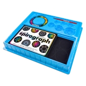 SPIROGRAPH MULTICOLORE ET PAILLETE