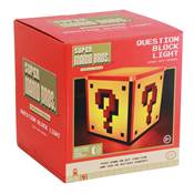 NINTENDO SUPER MARIO BROS LAMPE QUESTION BLOCK V3