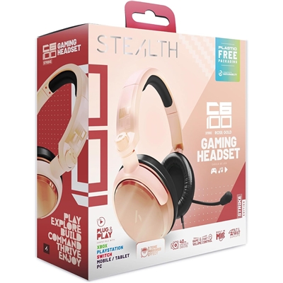STEALTH C6-100 GAMING CASQUE STRIKE - ROSE GOLD