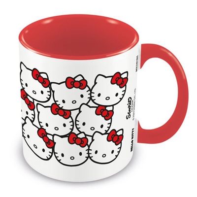 HELLO KITTY “MANY KITTY’S” INTÉRIEUR ROUGE – MUG