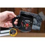 STRANGER THINGS HELLFIRE DEMON EMBOSSED MUG