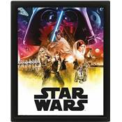 STAR WARS EPISODE IV & V  3D LENTICULAIRE