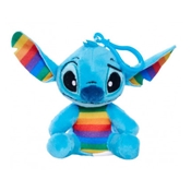 DISNEY PORTE CLE STITCH RAINBOW 10CM /12