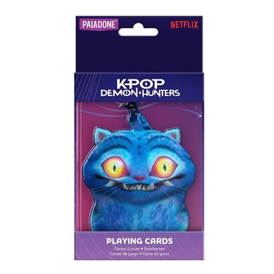 K POP DEMON HUNTERS PLAYING CARDS IN A TIN
