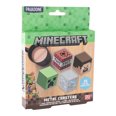 MINECRAFT SOUS-VERRES MÉTALLIQUES