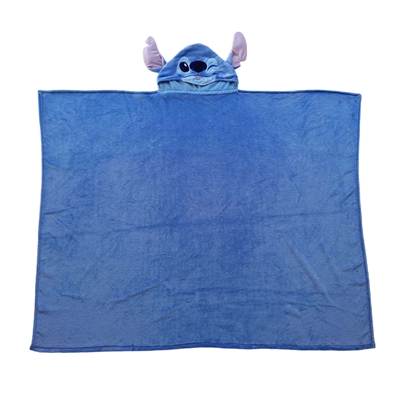 DISNEY PLAID CAPUCHE 120X150 CM STITCH