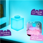 LAMPE BRIQUE 1X1 TURQUOISE LEGO