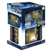 THE MANDALORIAN ET GROGU COFFRET CADEAU (MUG, SOUS-VERRE, PORTE-CLÉS)