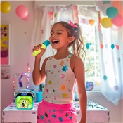 BOB L'EPONGE - ENCEINTE LED KARAOKE + MICRO SANS FIL
