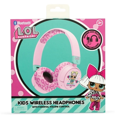 L.O.L SURPRISE! - CASQUE SANS FIL POUR ENFANTS B.B. NATION