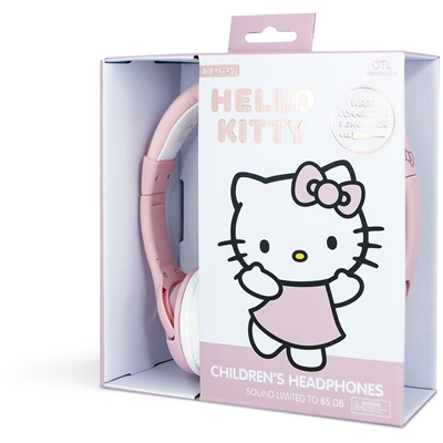 HELLO KITTY - CASQUE FILAIRE POUR ENFANTS HELLO KITTY ROSE