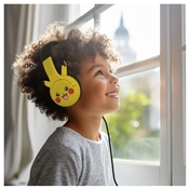 POKEMON - CASQUE FILAIRE POUR ENFANTS PIKACHU JAUNE
