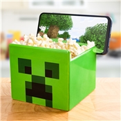 MINECRAFT CREEPER STREAMING SNACK BOWL