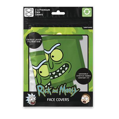RICK AND MORTY MASQUE VERT SOUS LICENCE